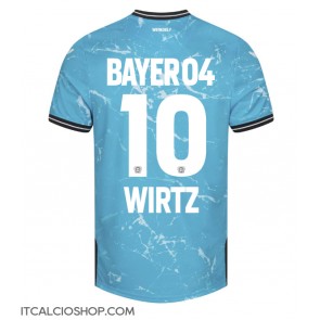 Bayer Leverkusen Florian Wirtz #10 Terza Maglia 2023-24 Manica Corta